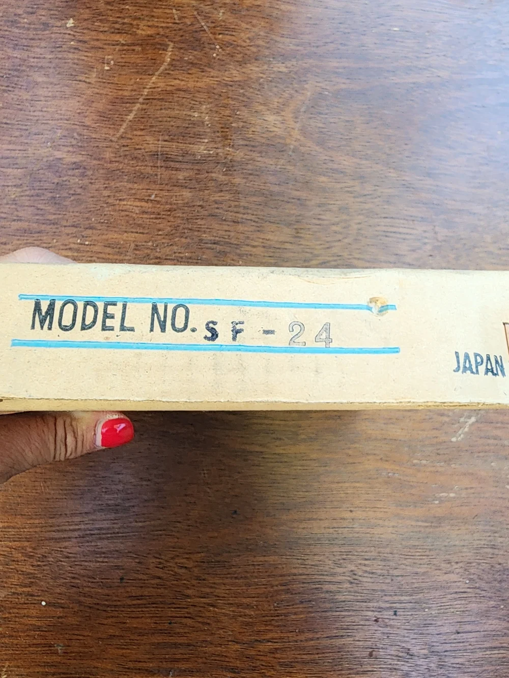 NWT Vintage Foster SF-24 Microphone Stand Orig. Box Mid Century Japan Audio 2of2